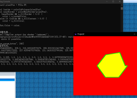 urge的一个丑爆的画多边形shader练习